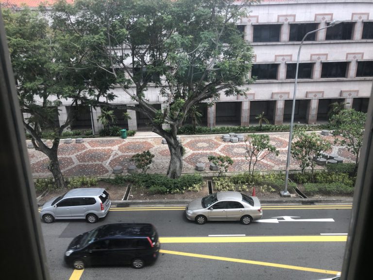 客室からの景色