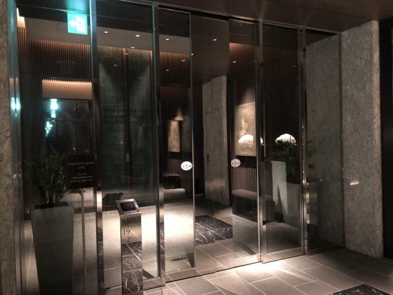 エレベーターホールフロント階 19階以上の客室専用