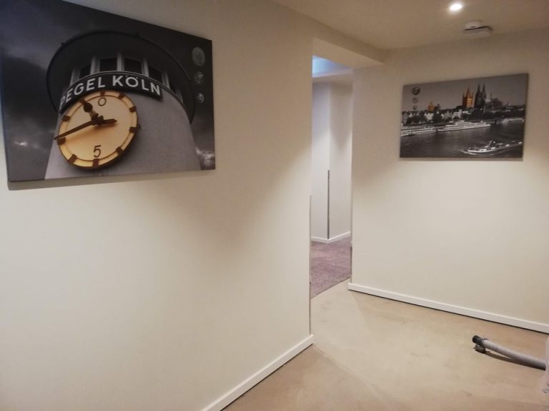 客先入口付近廊下