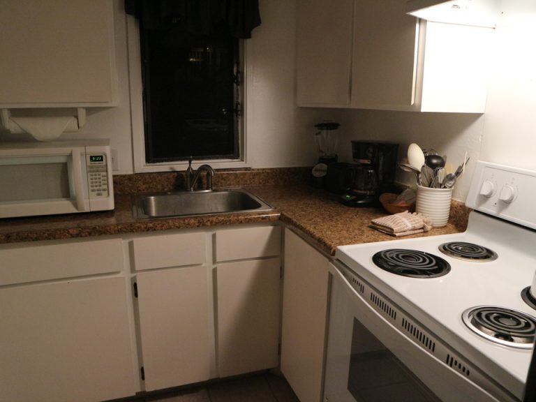 キッチンスペースは広々としており、設備も充実してます。