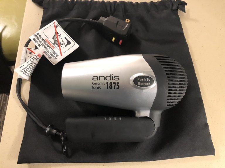 ドライヤーの威力は強めでした