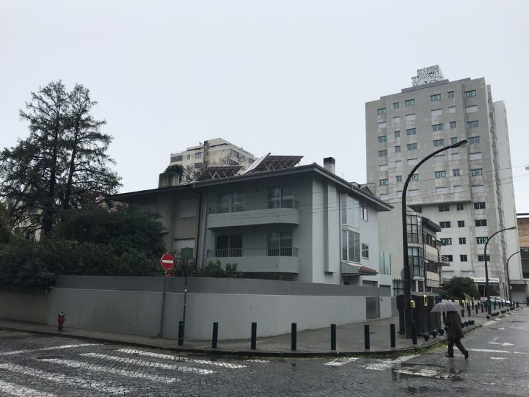 ホテルの目の前の景色
