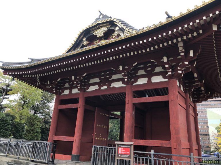 台徳院霊廟惣門(3)