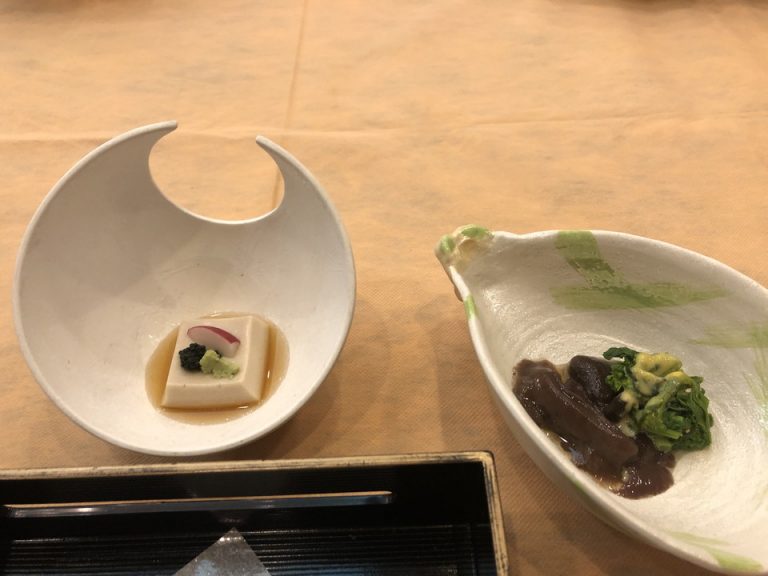 胡麻豆腐、先付け