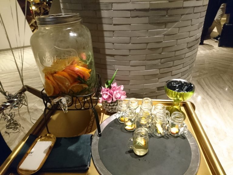 ウェルカムドリンク