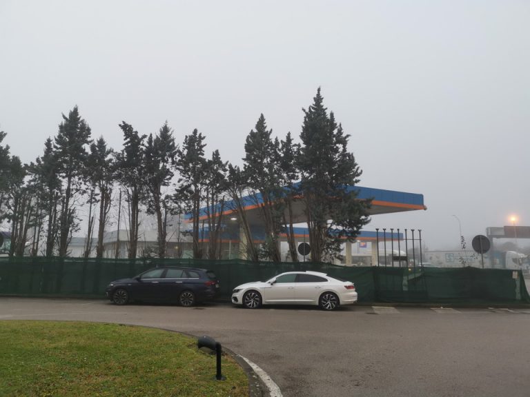 ホテル敷地内から見える周辺の様子