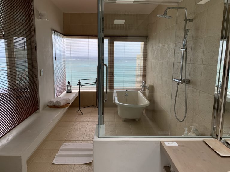 バスルーム入口から全景