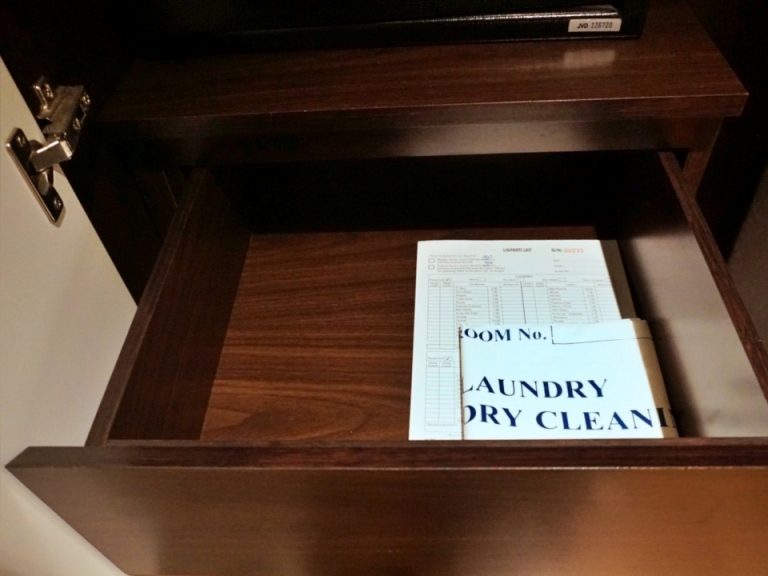 ランドリーサービスもあります