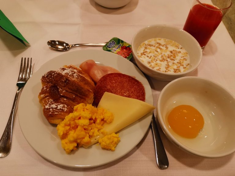 朝食の種類が豊富