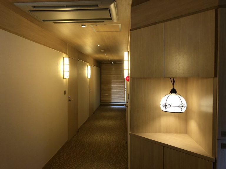 客室階廊下全体