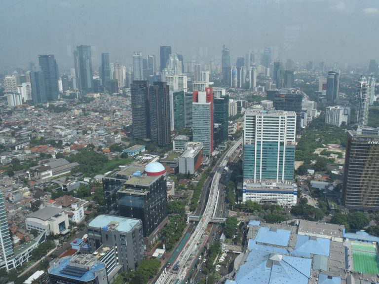 朝食会場からの眺め