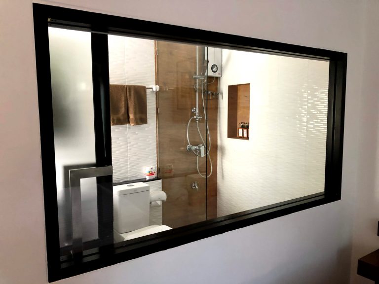 客室からバスルーム