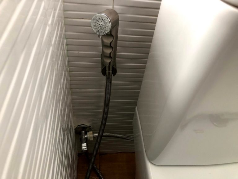 トイレ横シャワー