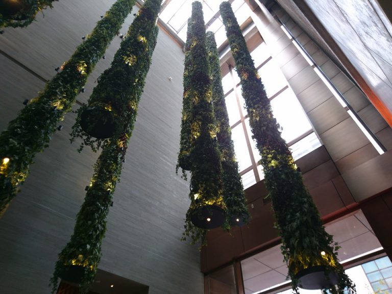 ロビー吹き抜け