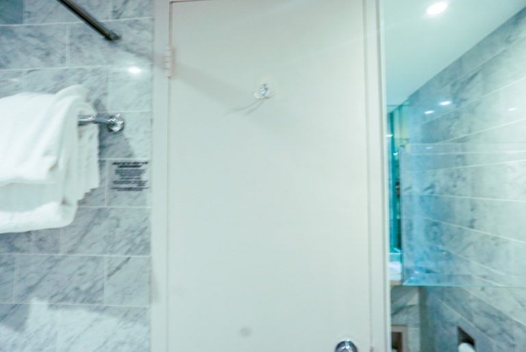 バスルーム内から見た扉です