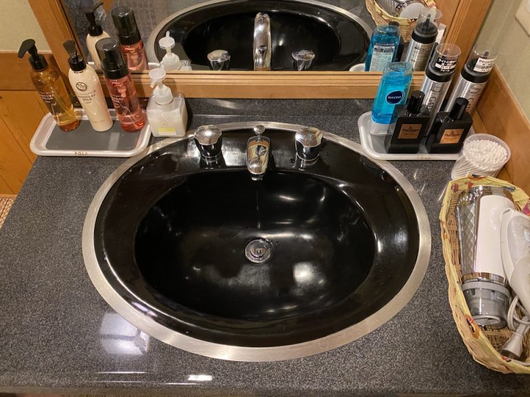 家族風呂洗面台