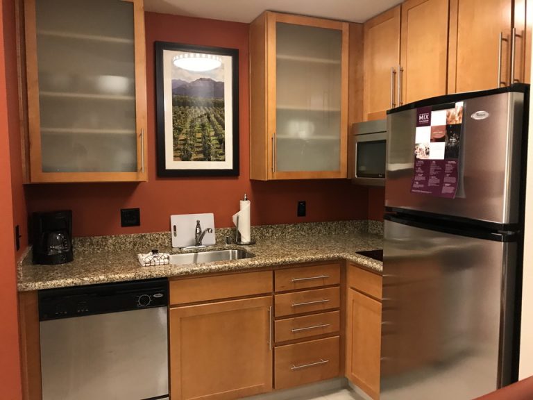 私はこのフルキッチンがマリオットの中でも好きです