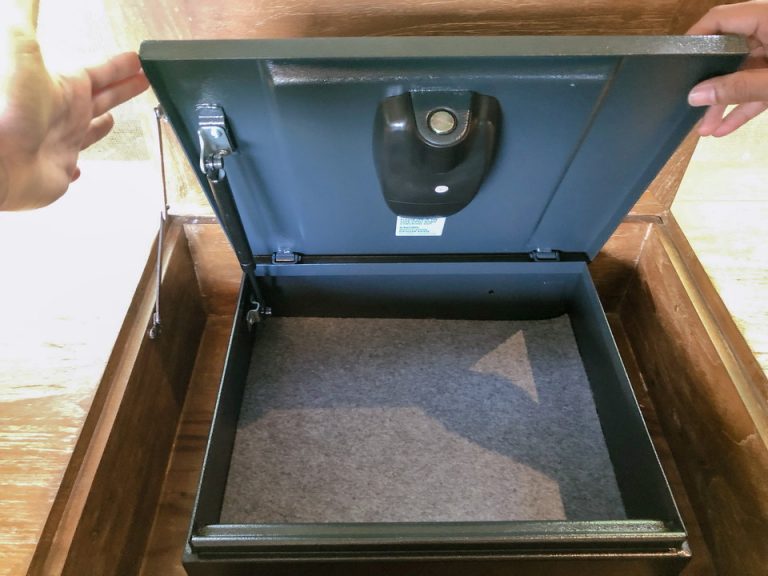 セーフティボックス開けたとき