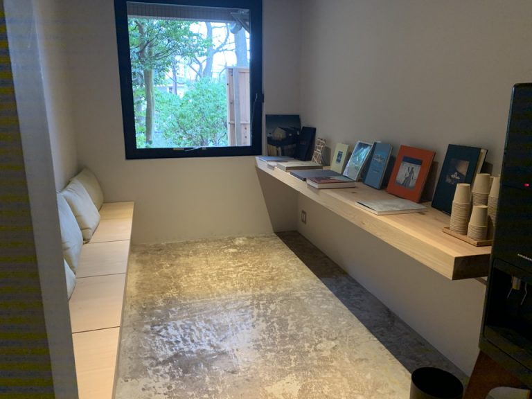 大浴場前フリースペース