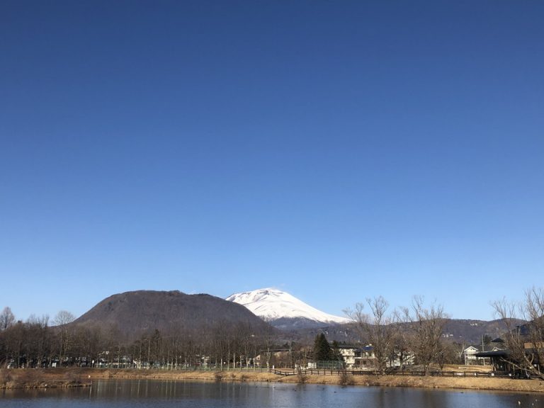 浅間山も見えました