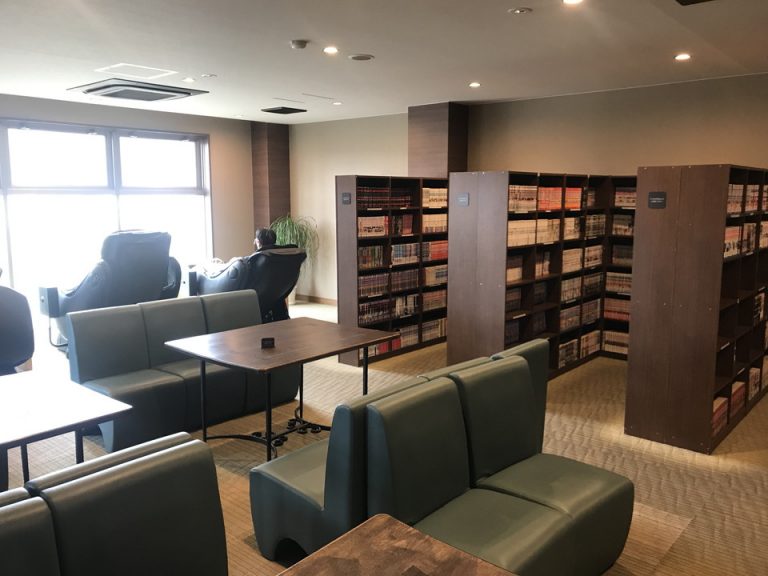 ホテル漫画コーナー