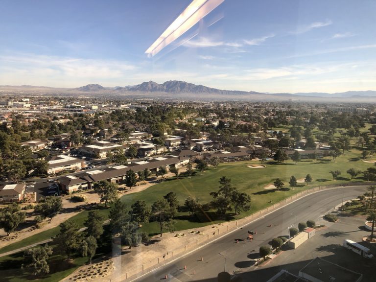 客室からの景色