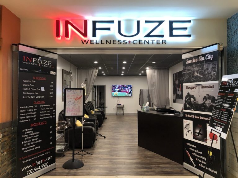 二日酔い覚まし用の点滴などができる場所もありました。