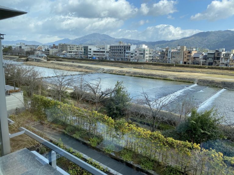 客室窓からの眺め