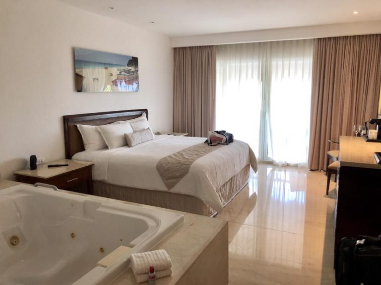 客室全体。とても広々としています。