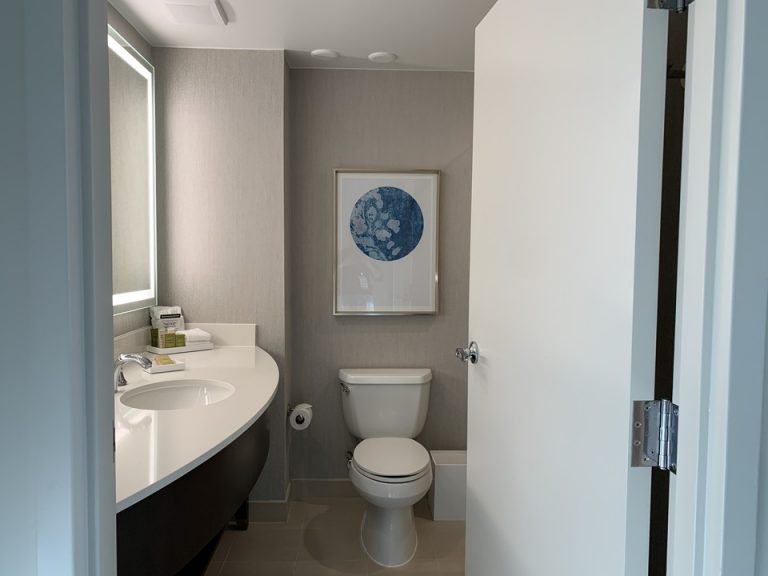 バスルーム入口から全景