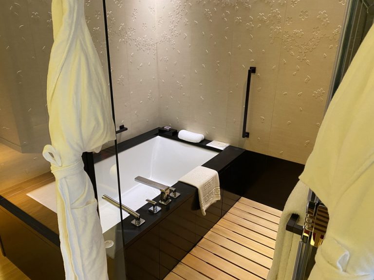 バスルーム入り口から全景