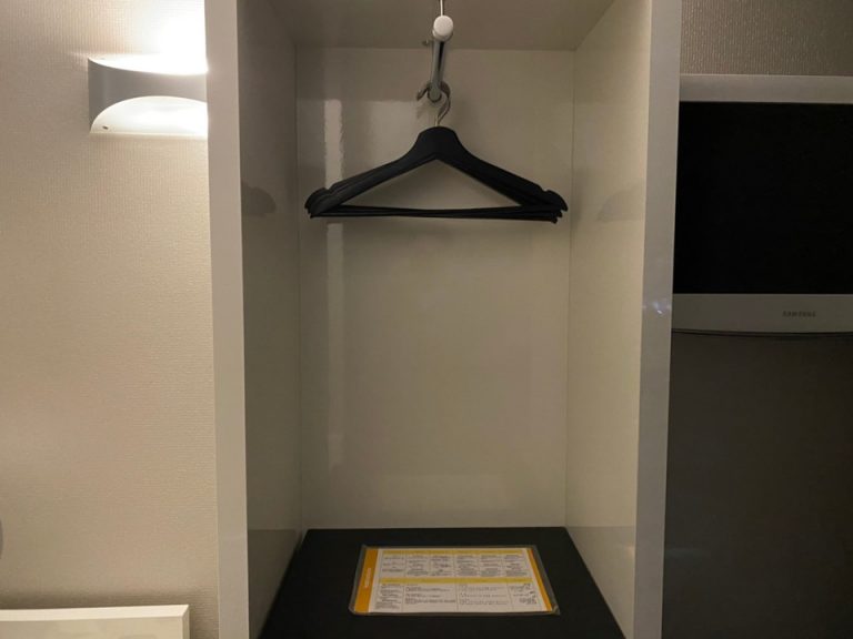 クローゼット開けた状態