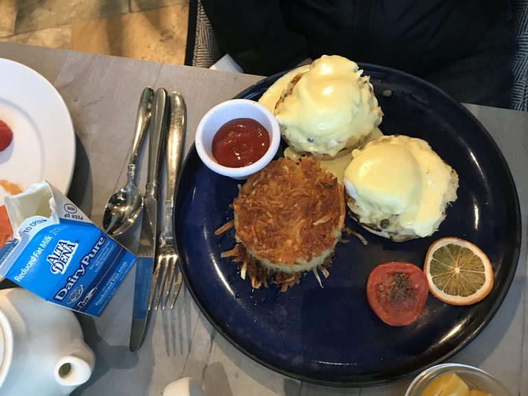 メニューにあったエックベネディクト