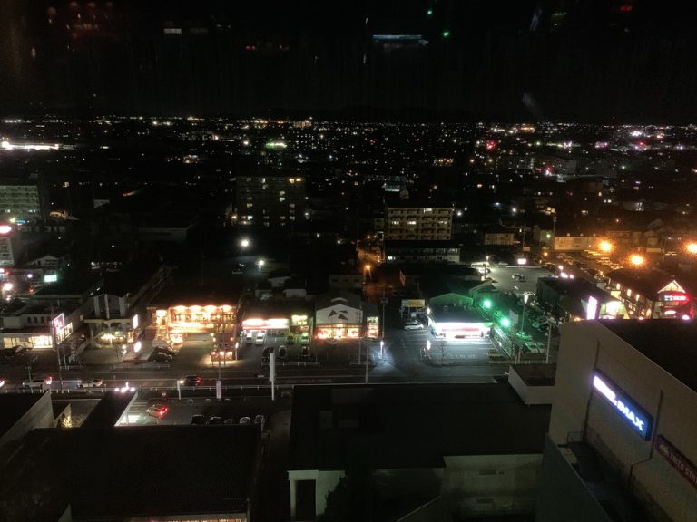 客室からの展望