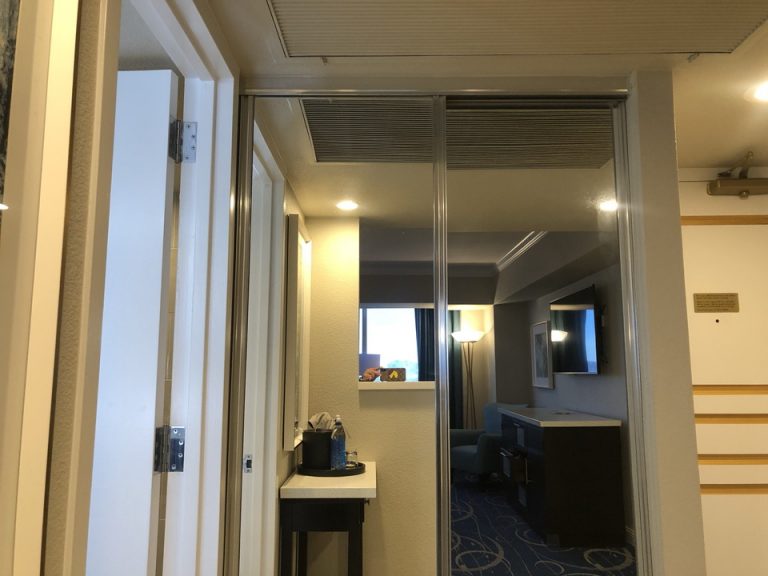 クローゼット 閉めた状態