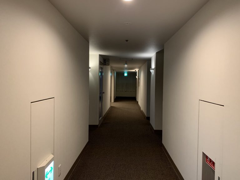 客室階廊下全体