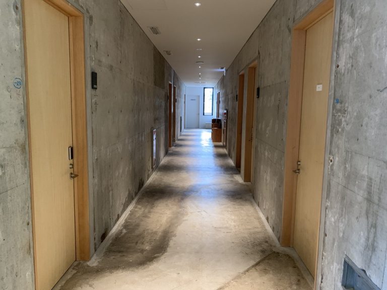 客室階廊下全体