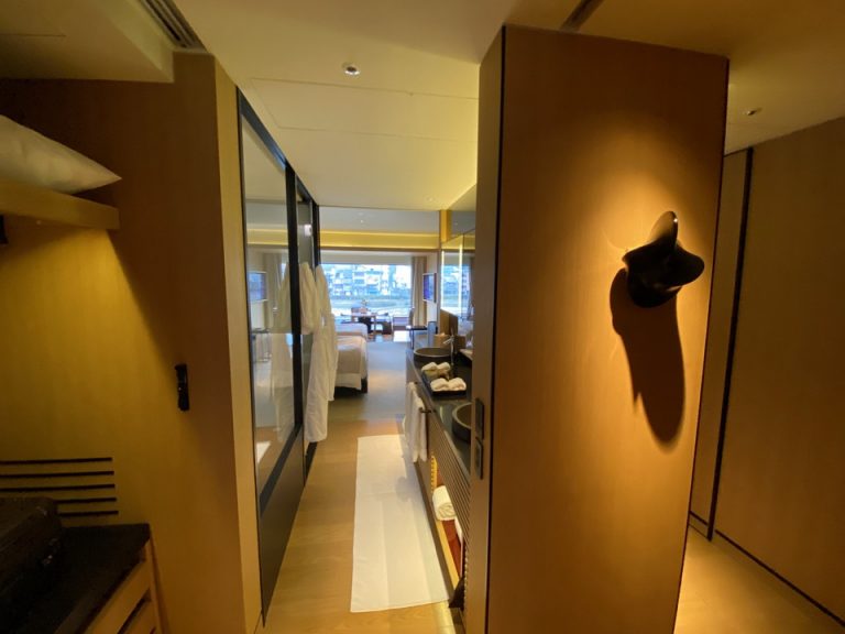 客室全体(入り口方向)