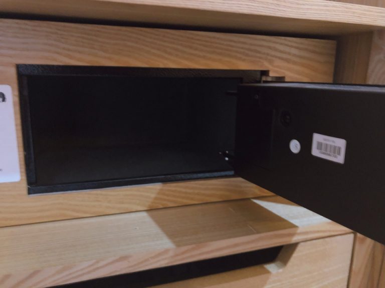 セーフティボックス扉開けたとき