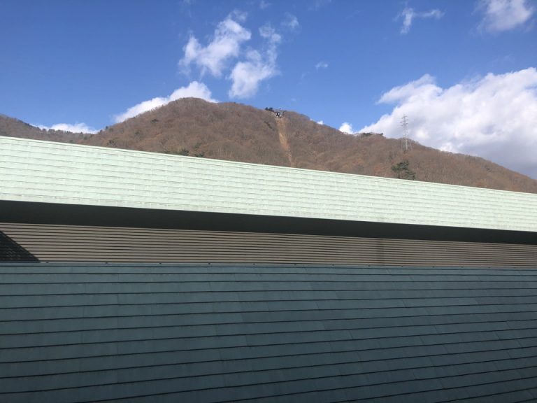 客室窓からの景色