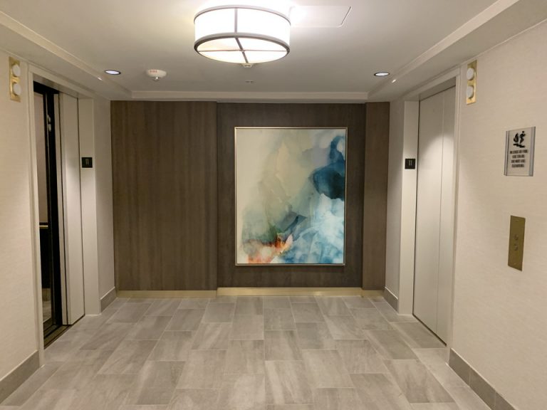 エレベーターホール客室階