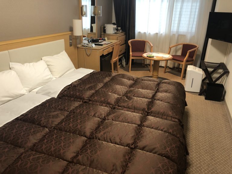 ホテル入口から見た図