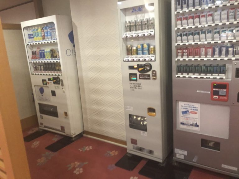 6階にある自動販売機