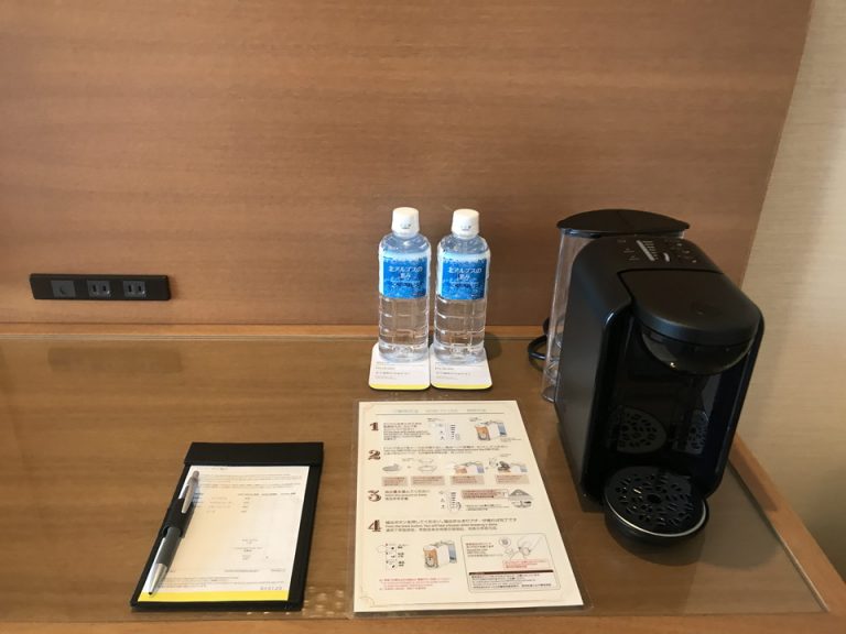 コンプリメンタリーウォーターも毎日サービングされていました