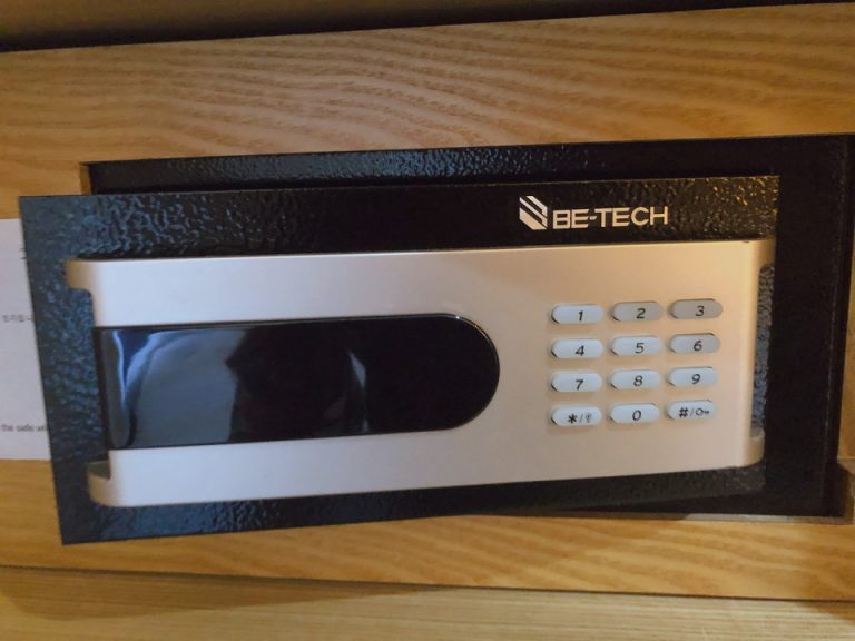 セーフティボックス扉閉めたとき