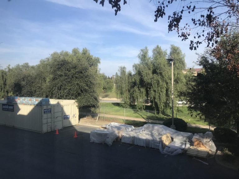 部屋からの景色