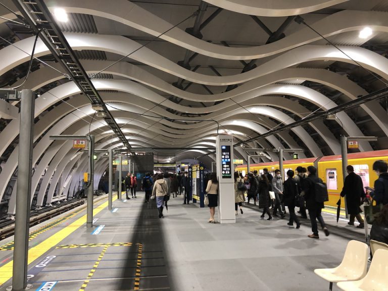 2020年に新しくなった銀座線渋谷駅