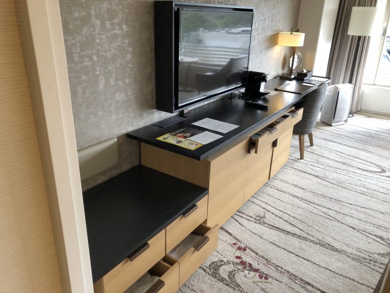 デスク TV 引き出し