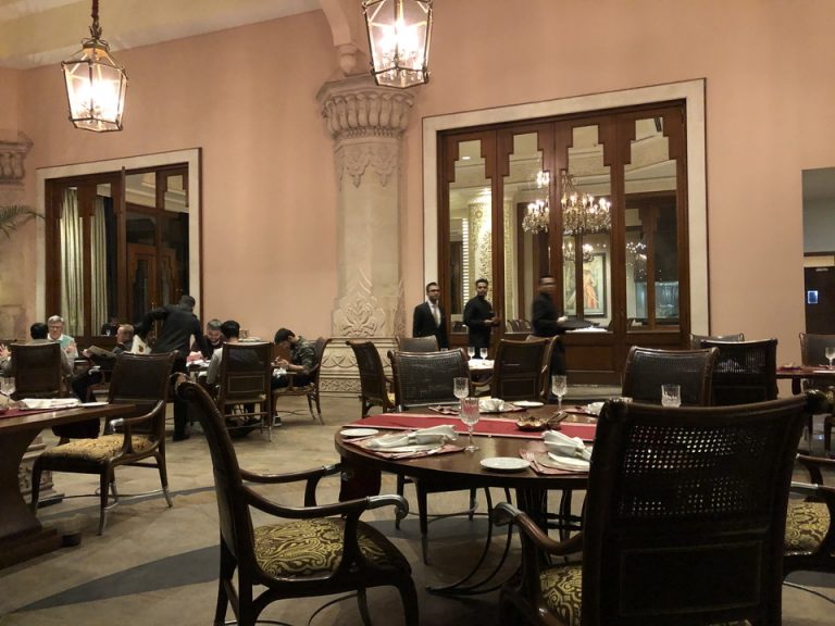 インド料理のレストラン