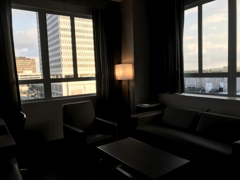 角部屋なので2方向の景色が見れました